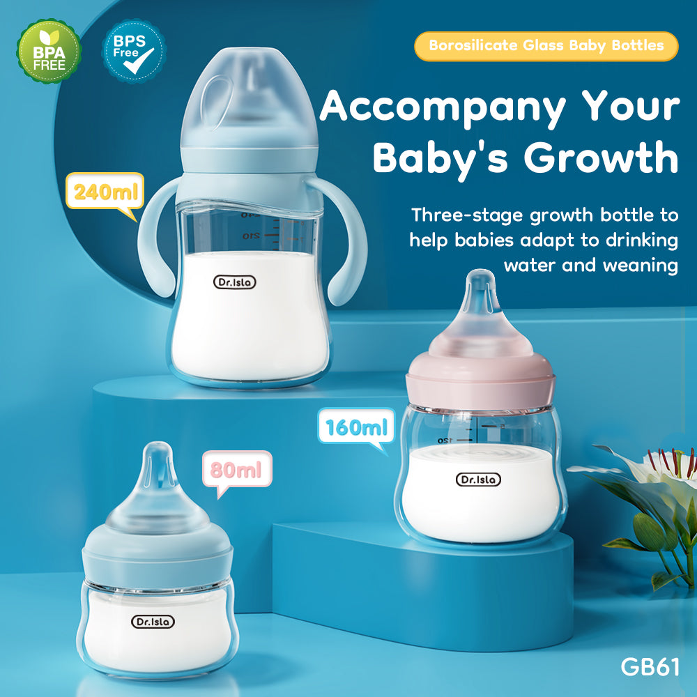 ขวดนมป้องกันอาการจุกเสียดสำหรับทารก - GB61