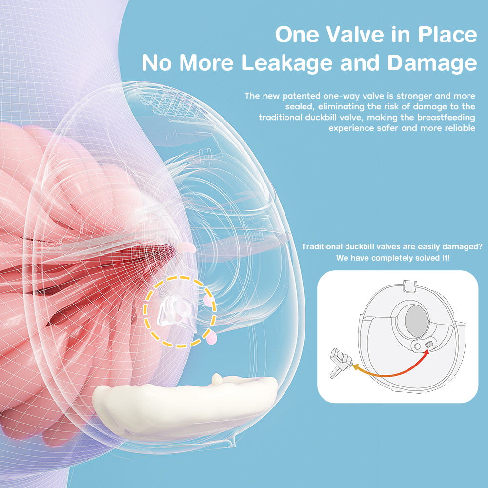 Hands Free Slim Breast Pump-EB60